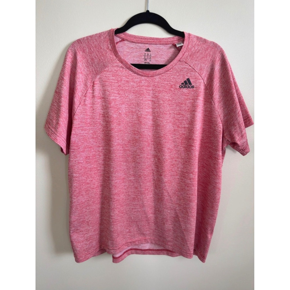 Adidas Women's Red Performance Tee